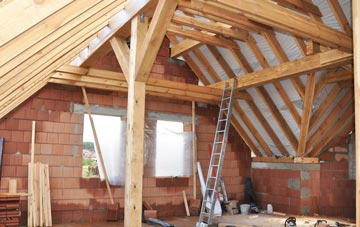 Hail Weston attic trusses