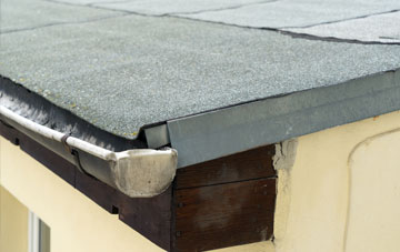Hail Weston flat garage roofing repairs