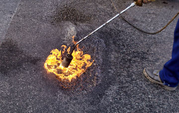 Hail Weston flat roofing repairs