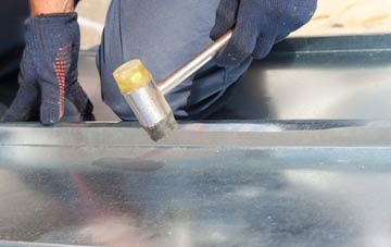 Hail Weston metal roofing costs