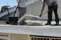 Hail Weston flat roofing repair